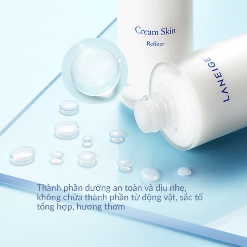 Nước cân bằng duỡng ẩm da Laneige Cream Skin Refiner