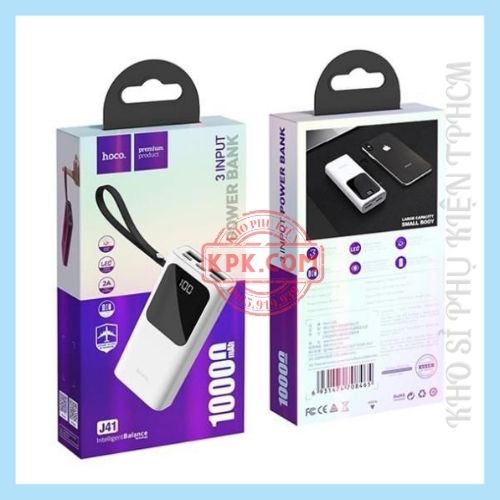 Sạc Dự PhòngFREESHIPChính Hãng HOCO_J41 | Dung Lượng 10.000mah BH 12 Tháng