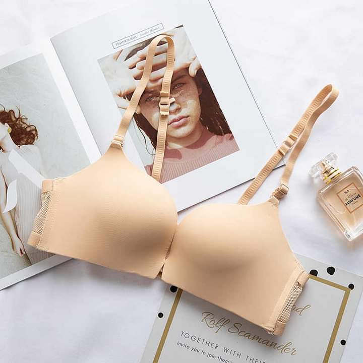 Bộ lót cài trước Hoàng Oanh Underwear, Set nội y su trơn tạo khe ngực mã b171 | BigBuy360 - bigbuy360.vn