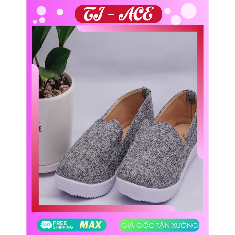 GIÀY LƯỜI BỐ XÁM