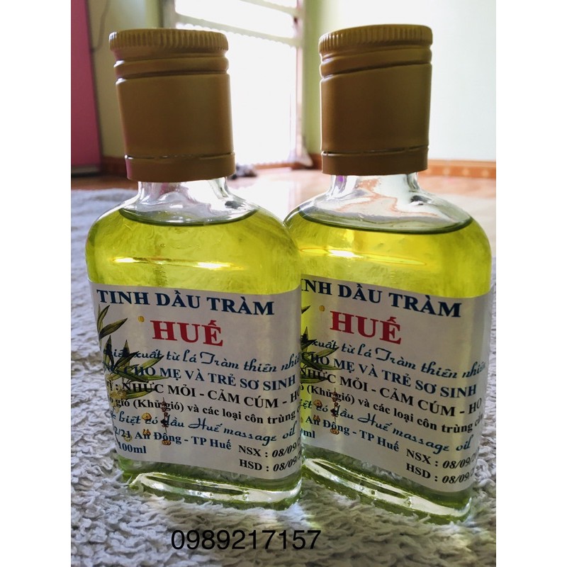 Tinh dầu tràm lá Huế