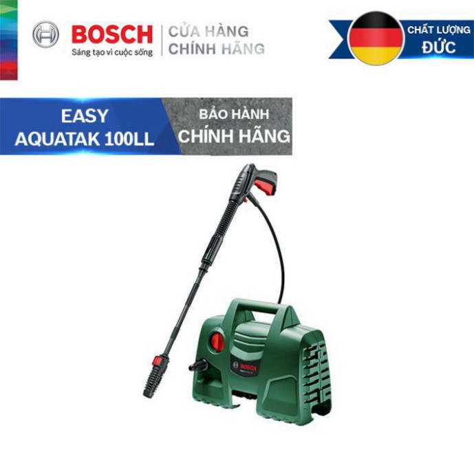 [HÀNG CHÍNH HÃNG] Máy Phun Xịt Rửa Áp Lực Bosch EasyAquatak 100LL , Giá Cạnh Tranh, Chất Lượng Hàng Đầu