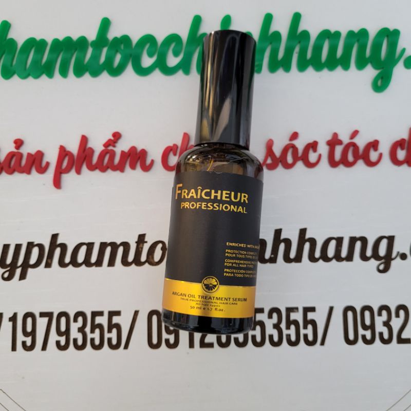 Tinh dầu dưỡng tóc Fraicheur argan chính hãng công ty 50ml  - 100ml