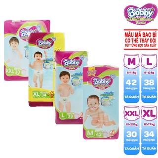 TÃ QUẦN BOBBY NHỠ SIZE M42/L38/XL34/XXL30