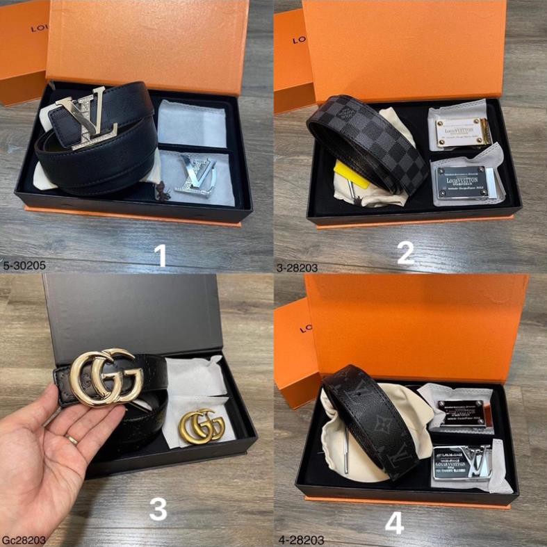 Hộp Dây lưng LV , Gucci Fullbox - Hộp dây lưng Thời trang nam Cao cấp😍
