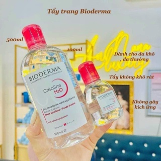 Nước Tẩy Trang Bioderma Solution Micellaire Pháp 100ml
