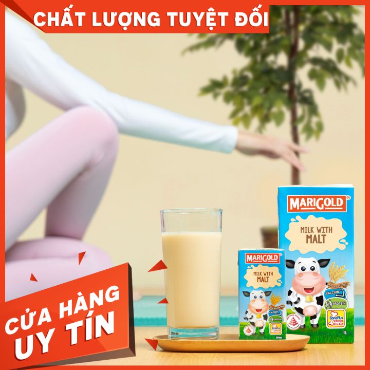 Sữa lúa mạch Marigold hộp 200ml Marigold Shop