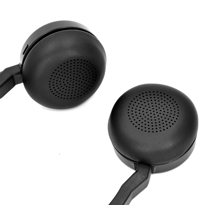 Cặp Mút Đệm Da Và Xốp Mềm Thay Thế Cho Tai Nghe Jabra evolve 75 75 +
