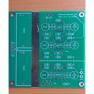 C17 Mạch tiền khuếch đại âm thanh sử dụng OPA đơn (02 PCB)