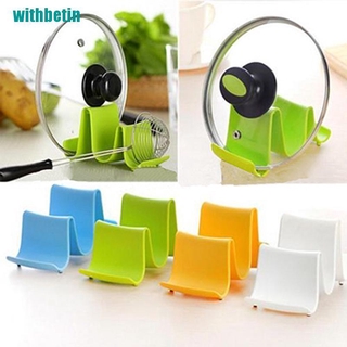 Giá để nắp nồi và muỗng múc canh tiện lợi