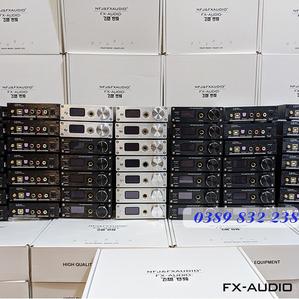 Giải Mã DAC D01- Thông số tuyệt vời - 32bit/768Khz - DSD 512