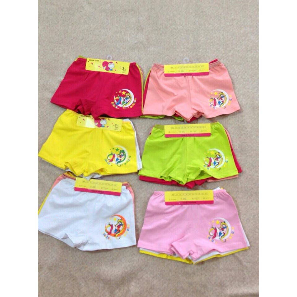 quần chip đùi cotton bé gái
