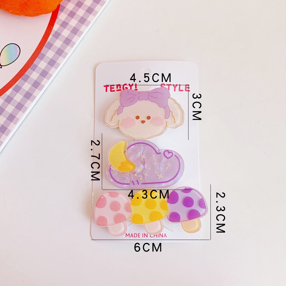 Kẹp Tóc Nhỏ Dễ Thương Cho Bé Gái / Kẹp Tóc Đáng Yêu / Kẹp Tóc Thời Trang