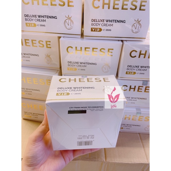 Dưỡng Da Trắng Da Giữ Ẩm Da - BODY CHEESE Phô Mai
