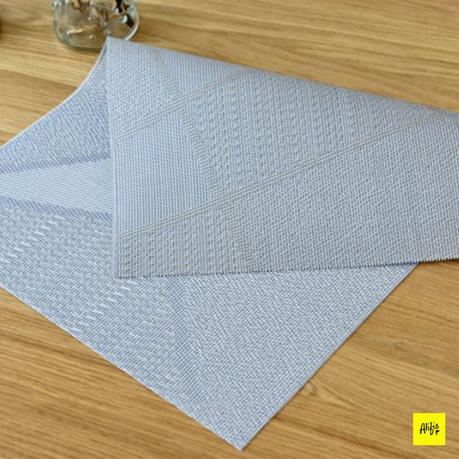 Tấm lót bàn ăn hình chữ nhật sang trọng – dùng cho bàn ăn gia đình, nhà hàng, khách sạn - A11.457