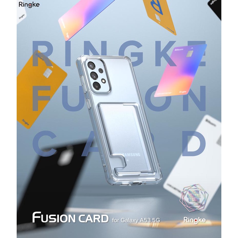 Ốp lưng Ringke Fusion Card có ngăn đựng thẻ cho Samsung A53 5G 2022