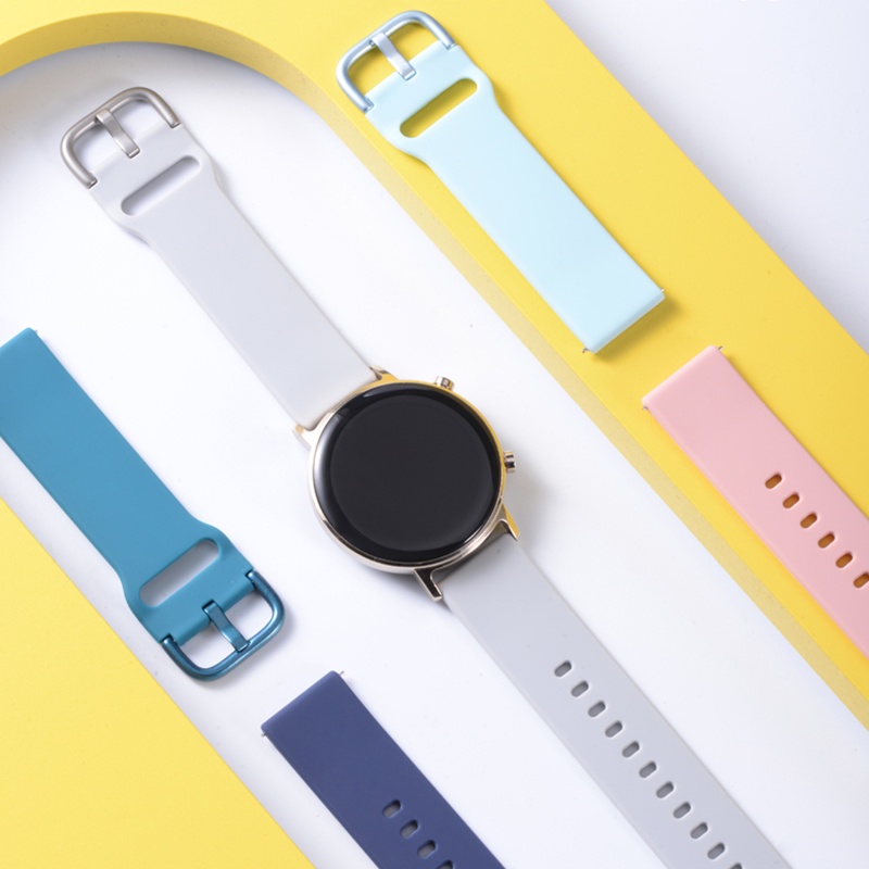 Dây đeo JANSIN bằng silicon thay thế cho đồng hồ thông minh Garmin Venu 2 / Venu 2 / 2 Plus