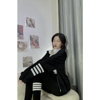 QUẦN LEGGING THOM + ÁO KHOAC THOM