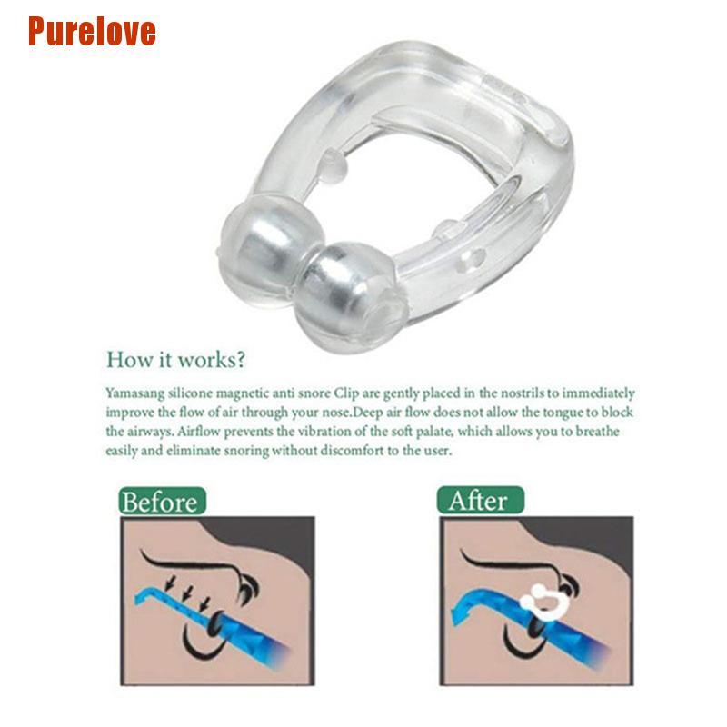 [Hàng mới về] Kẹp mũi mini chống ngáy khi ngủ tiện dụng tùy chọn số lượng