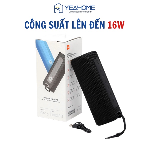 Loa di động Mi Portable Bluetooth Speaker 16W phiên bản quốc tế MDZ-36-DB - Hàng chính hãng - Bảo hành 12 tháng