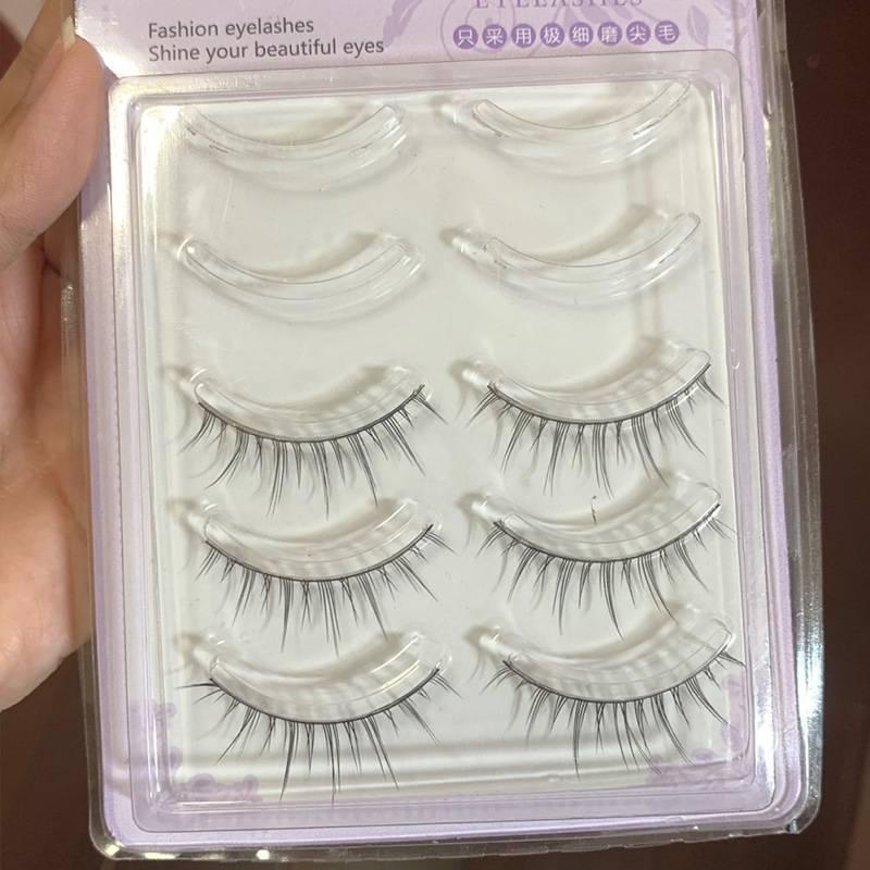 Set 5 cặp lông mi giả toàn diện trang điểm tự nhiên