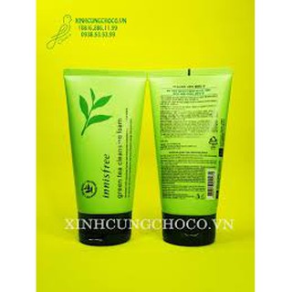 Sữa rửa mặt - Innisfree - Green Tea Cleansing Foam