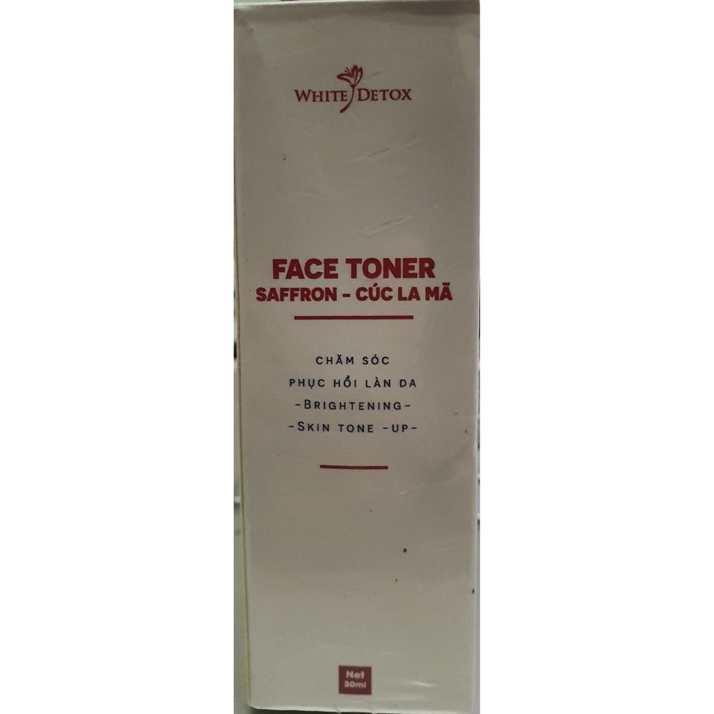 Mỹ phẩm thiên nhiên cao cấp FACE TONER saffron- Cúc La Mã