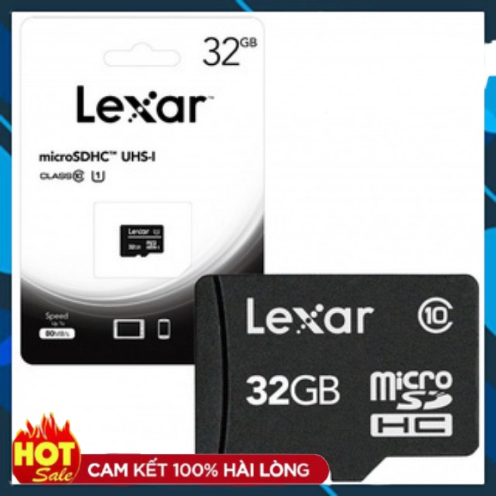 Thẻ Nhớ LEXAR Micro SDXC 32GB, 64GB,128GB Class 10 Chính Hãng