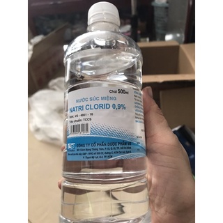 Nước muối sinh lý NaCL 0,9% 3/2 Súc miệng, họng