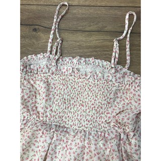 ĐẦM HOA NHÍ MONTEAU SMOCKING