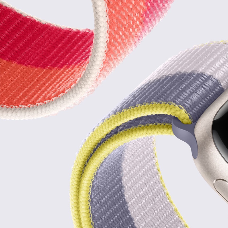 Dây Đeo Nylon Thể Thao Thay Thế Cho Đồng Hồ Thông Minh Apple Watch 7 6 SE 41mm 45mm 44mm 40mm 38mm 42mm Series 5 4 3 2 1