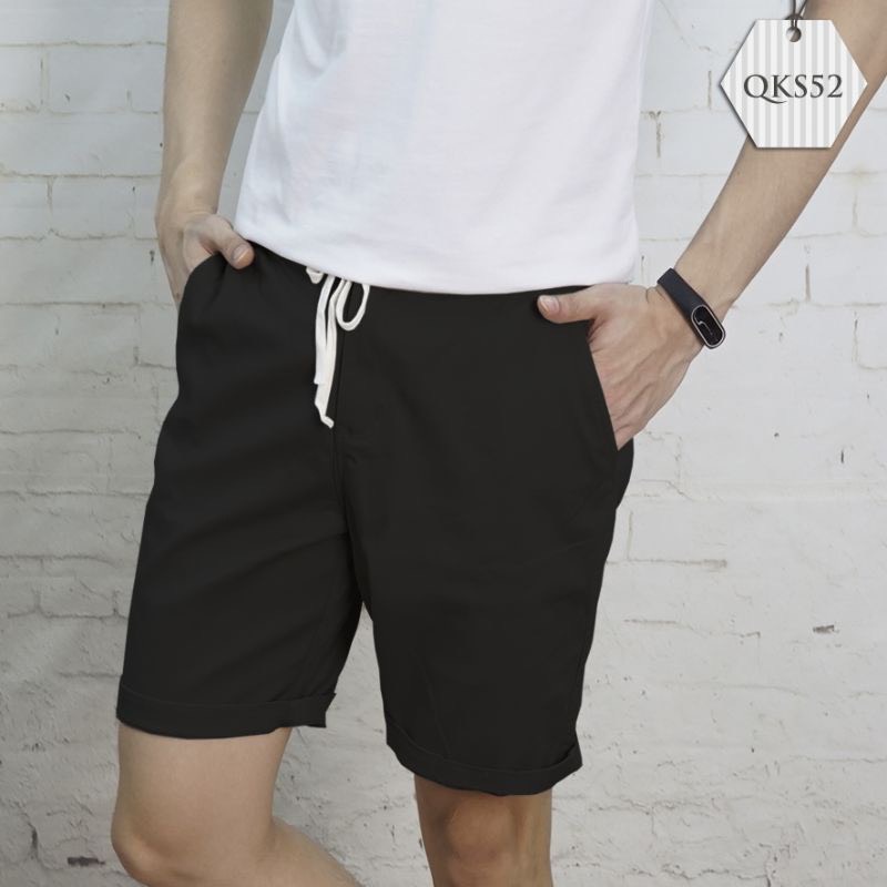 Quần short nam Chất liệu kaki mềm mịn, dầy dặn, mặc cực kỳ thoải mái, thoáng mái