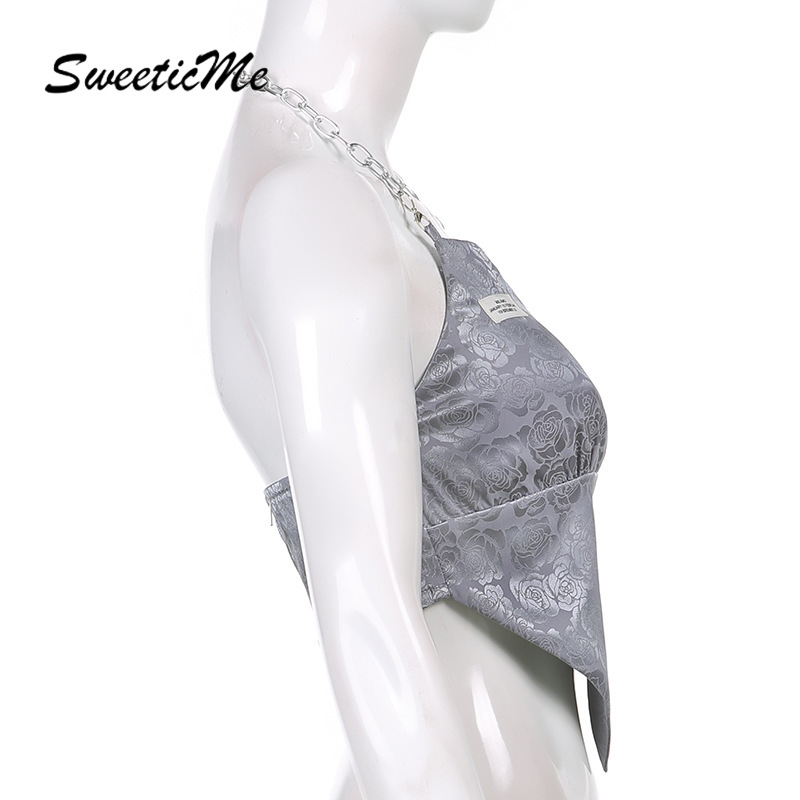 Áo Yếm Phối Khóa Kéo Hở Lưng Gợi Cảm Cho Nữ 2021 | BigBuy360 - bigbuy360.vn