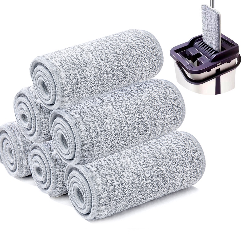 Tấm Vải Thay Thế Cho Cây Lau Nhà / Giẻ Lau Nhà Bằng Sợi Micro / Đầu Thay Thế Tiện Dụng