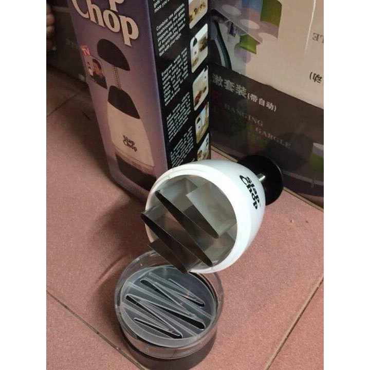 Dụng cụ dập hành tỏi, cắt rau củ quả siêu nhanh đa năng Slap chop