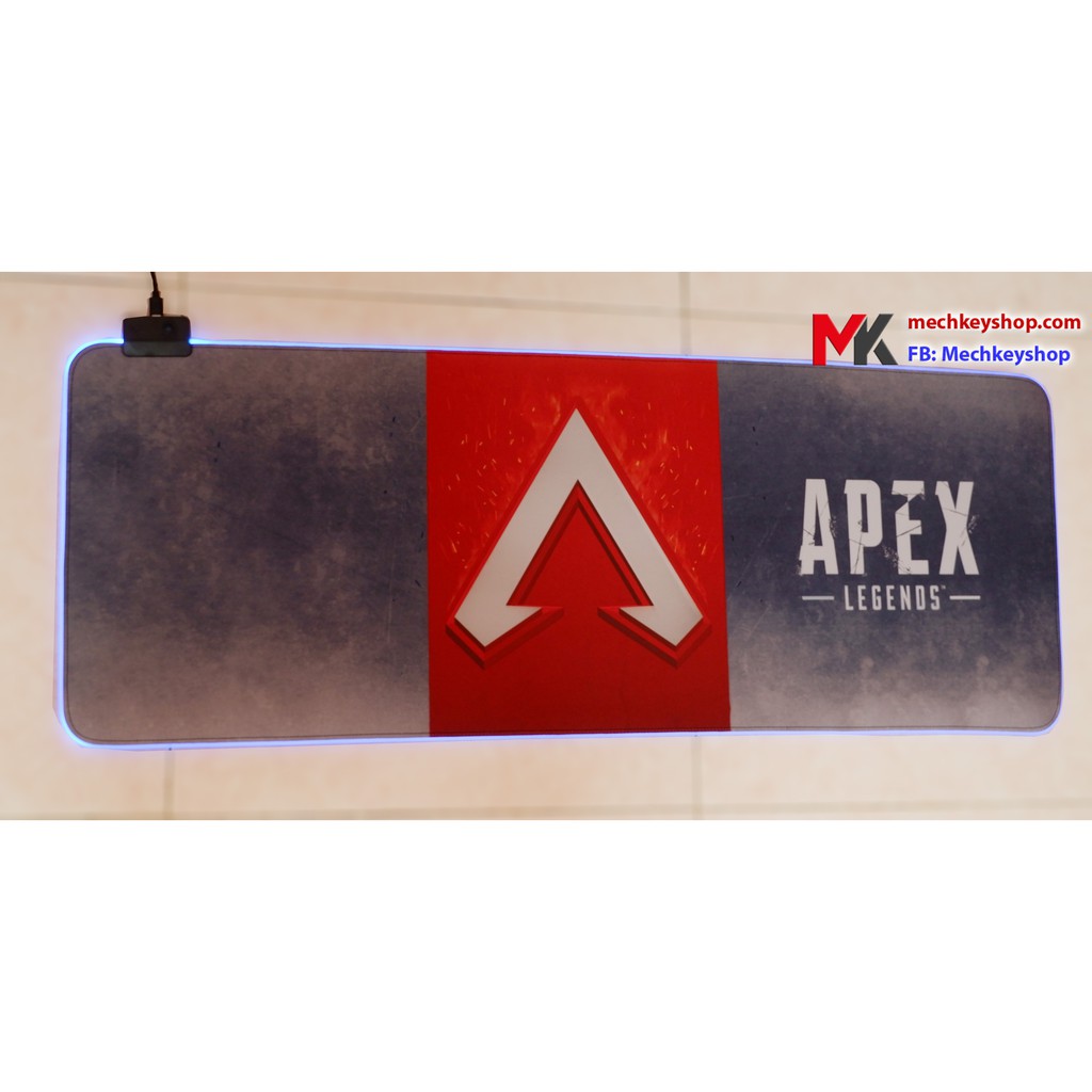 Tấm lót chuột Apex Legends RGB 800x300x4 mm, lót mềm dẻo