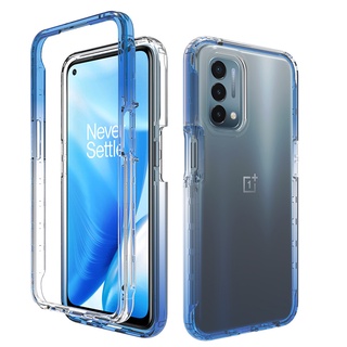 Ốp điện thoại trong suốt oneplus nord n200 n20 n100 n10 5g full body hybrid rugged