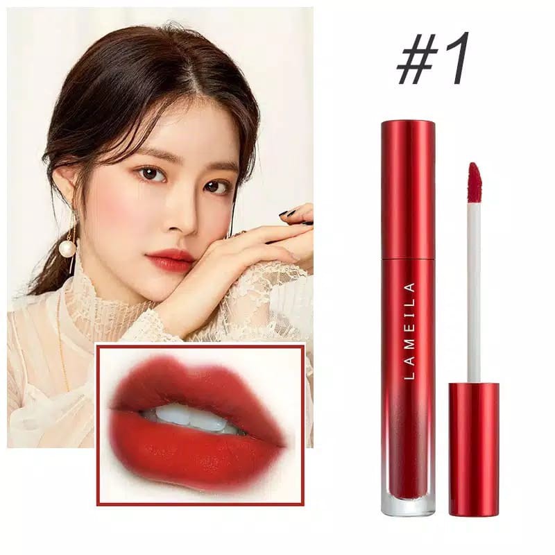 (Hàng Mới Về) Son Lì Lameila Chống Nước Lâu Trôi Màu Đỏ | BigBuy360 - bigbuy360.vn