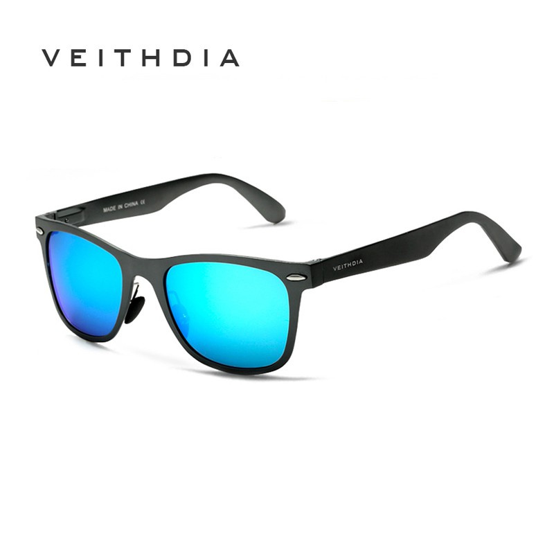 Phụ kiện thời trang VEITHDIA 2140 dành cho nam Kính râm phân cực vuông bằng nhôm magie chất lượng cao gentle monster | BigBuy360 - bigbuy360.vn