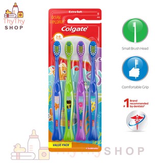 [Sỉ/Lẻ] Bàn Chải Đánh Răng Colgate Mỹ (2 - 8 tuổi)