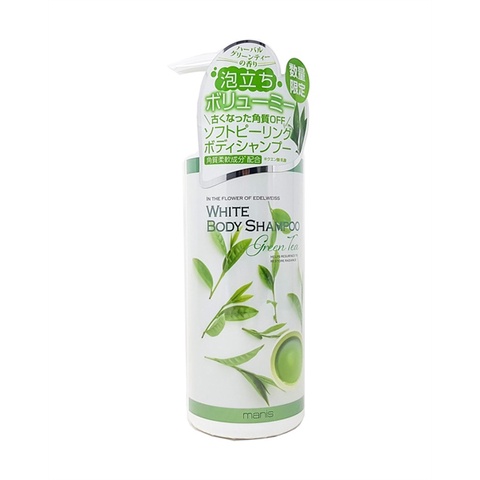 Sữa Tắm Trắng Da Manis White Body Shampoo Green Tea 450ml