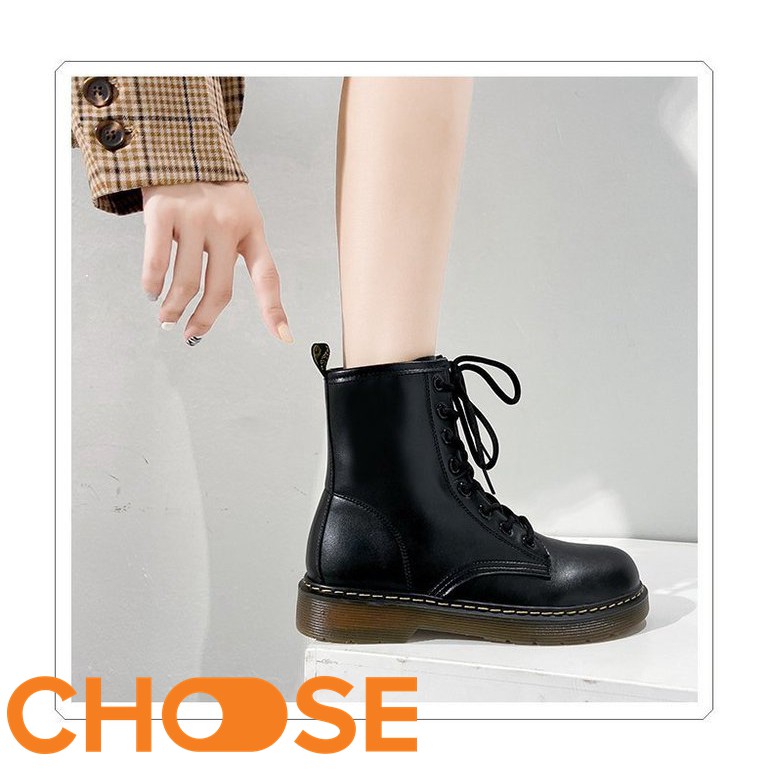 Siêu Phẩm Giày Boot Nữ OXFORD Cổ Cao Choose 2021 Đầu Năm G42K2