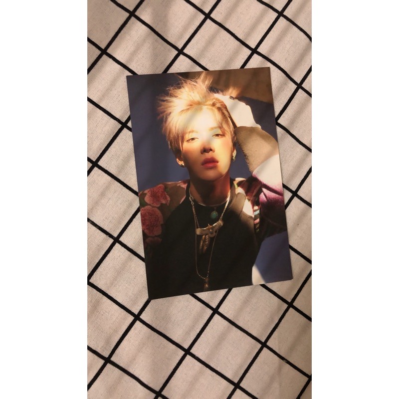 postcard random ngẫu nhiên album limitless thành viên Yuta nhóm nhạc NCT