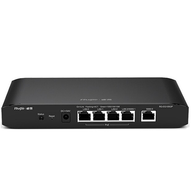 Cân bằng tải Ruijie RG-EG105G 5-Port Gigabit Cloud Managed
