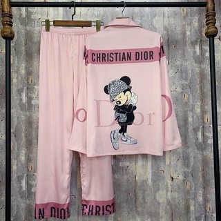 [FREESHIP HÀNG THIẾT KẾ] Bộ mặc nhà, pijama lụa thiết kế cao cấp