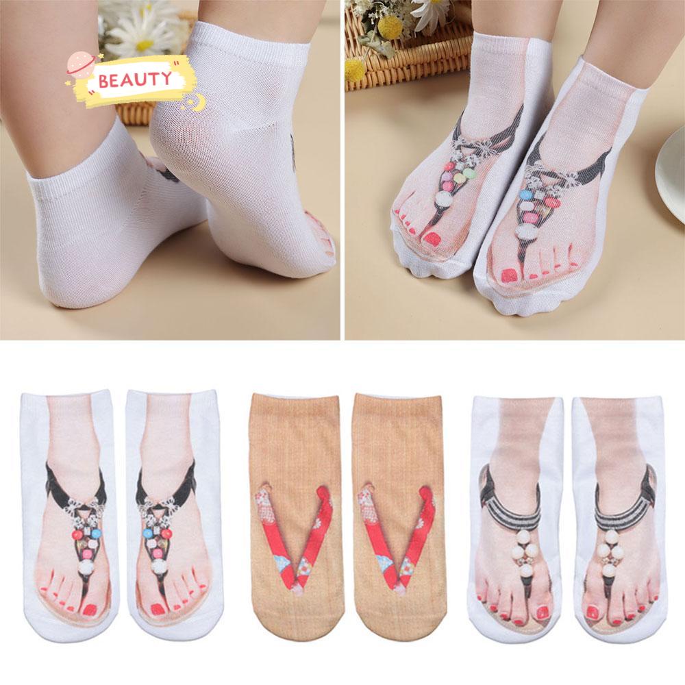 Tất NgắN In HìNh 3D Cho Nam Và Nữ