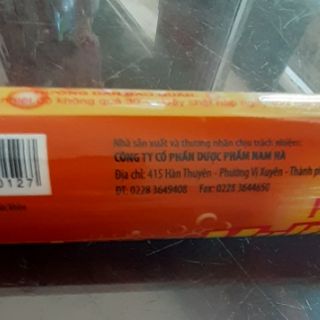 Viên sủi Naphar-Multi tuýp 20 viên