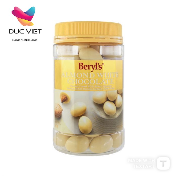 Socola Beryl’s 450g Malaysia Socola hạnh nhân