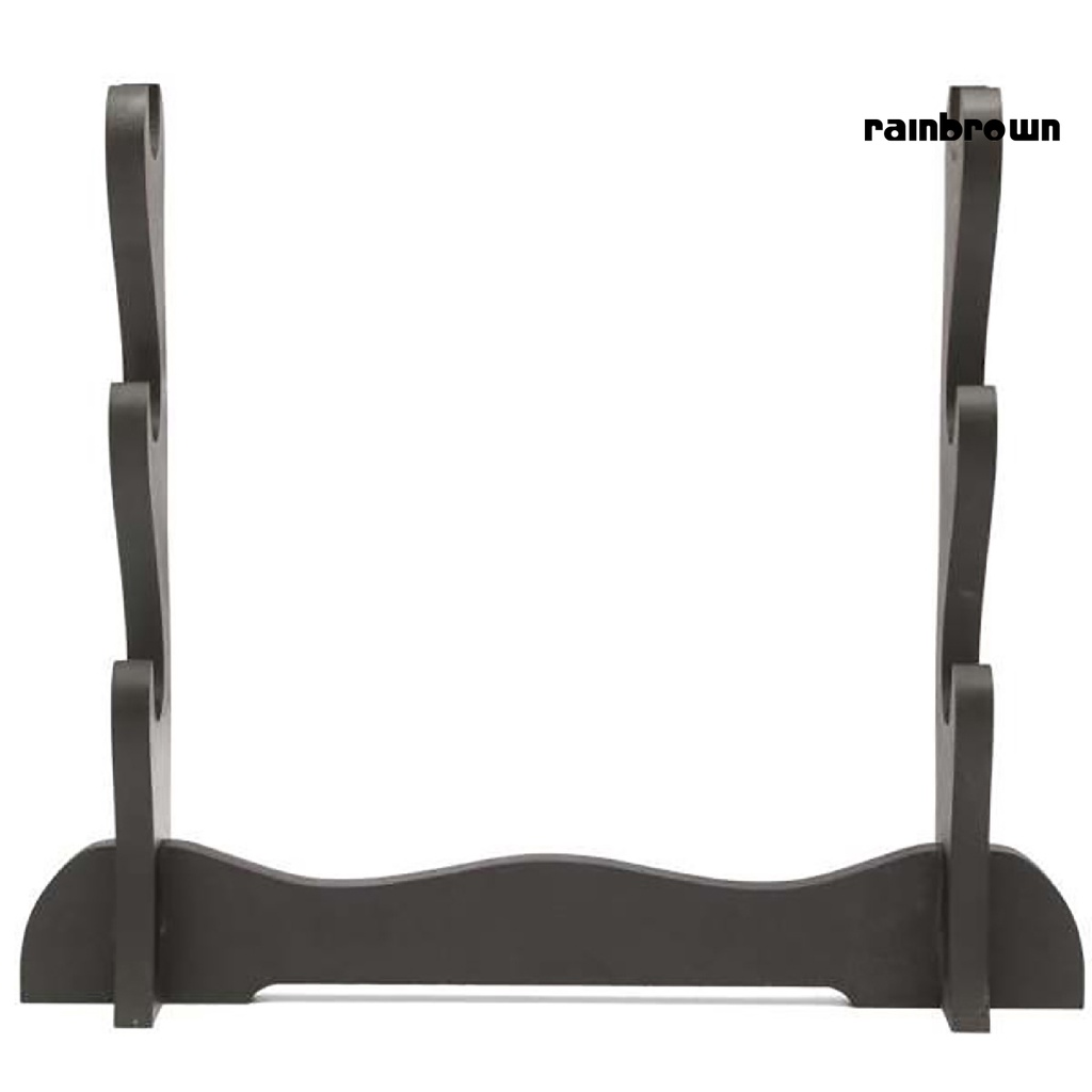 Giá Đỡ Kiếm Bằng Gỗ Thiết Kế 1 / 2 / 3 Tầng Dùng Trưng Bày Tuỳ Chọn Rxhw