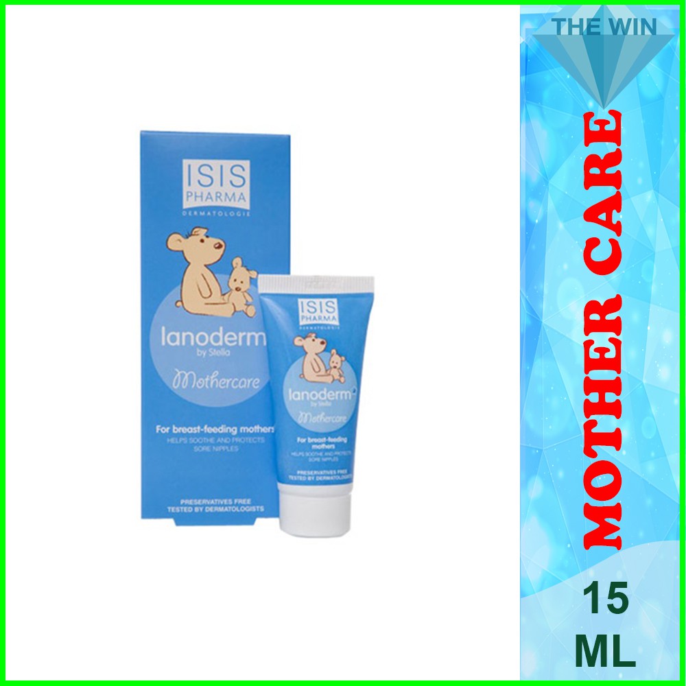 [FREESHIP XTRA] Kem Hỗ Trợ Khô Môi, Chàm Môi, Nứt Núm Vú Sau Sinh Mother Care 15ml - ISIS Pharma Chính Hãng